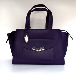 Chloe Tote Leather Handbag Amethyst Time's Arrow NWT